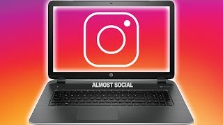 Upload Photo on Instagram using Computer or Laptop [HINDI]