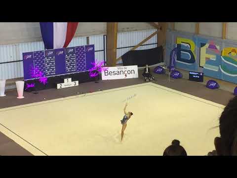 Mélody Gasnier cerceau - Nat B 18 ans et + - France Besançon 2018