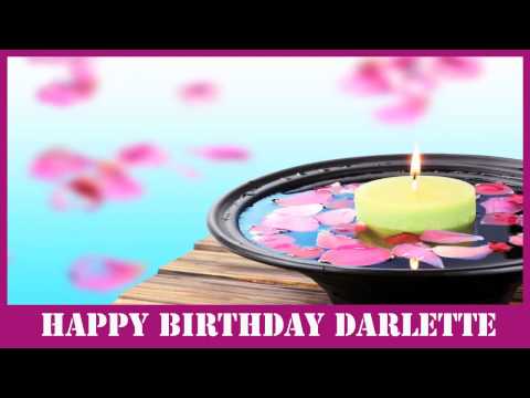 Darlette   Birthday Spa - Happy Birthday