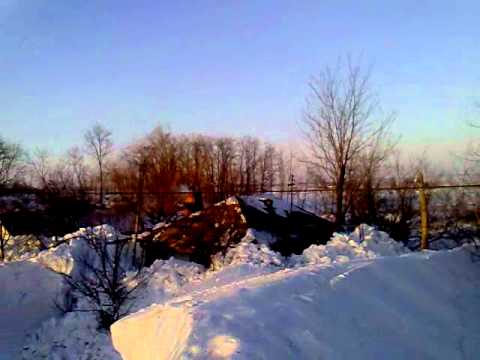 Zapada de 6 m la Ciocile(Braila)2012.mp4