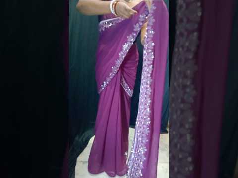 New style & Trending video Durga pujo saree drape video/ Beauty Glam Media#Short#