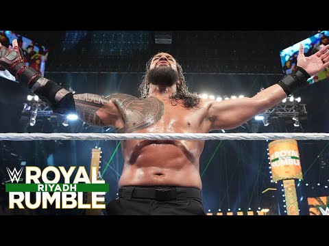 Roman Reigns celebrates his 2026 Royal Rumble win: Royal Rumble 2026 highlights