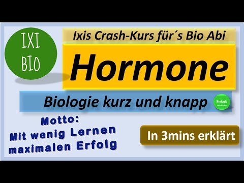 Hormones explained in 3 minutes - Biology in a nutshell - How peptide hormones and steroid hormon...