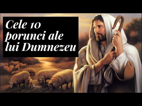Cele 10 porunci ale lui Dumnezeu