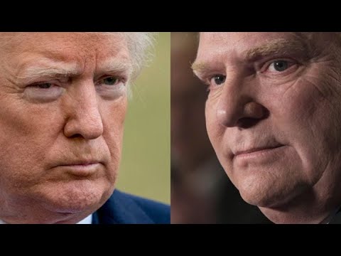 WATCH Premier Ford defends anti tariff ad campaign