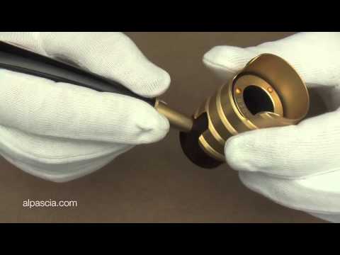 pipa Tsuge Metal Tankard Thunderstorm Gold - pipe 308