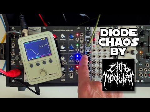 Zlob Modular Diode Chaos Module (built at Knobcon 12) Demo