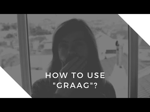 GRAAG - How to use "graag" to talk about your hobbys