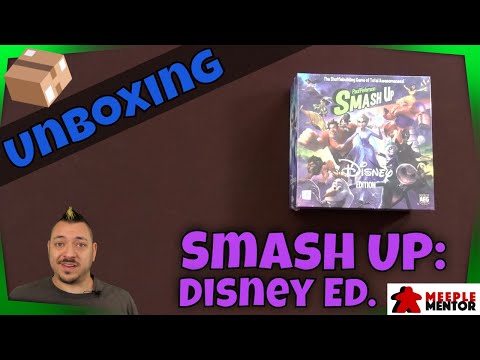 Unboxing Smash Up: Disney Edition