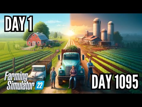 I Spent 3 Years Building A Family Farm With $0 And A Truck | Family Rp Movie