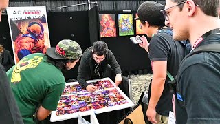 Getting Collectables Signed and Sketched by Comic Book & Card Artists at OAX 2026