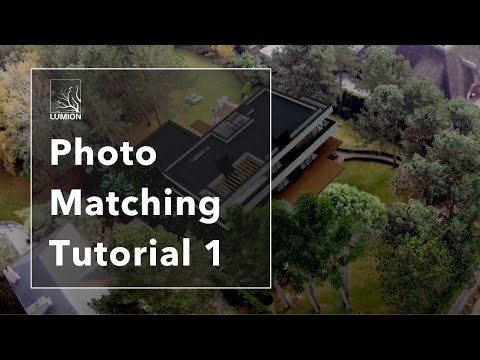 Rendering with Lumion 11 | Photo Matching Tutorial 1 Quick Start