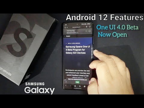 Samsung One UI 4.0 Beta Official is HERE | How To Install, Eligible Devices, and Features (Hindi)