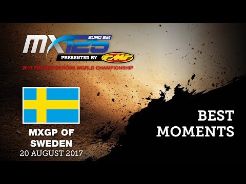 EMX125 Presented by FMF Racing Race2 Best Moments - MXGP of Sweden 2017