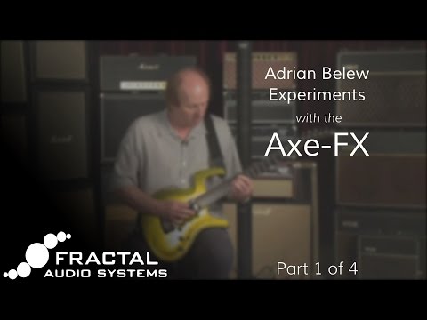 Adrian Belew Experiments With The Axe FX (Part 1 of 4)  •  Wildwood Guitars