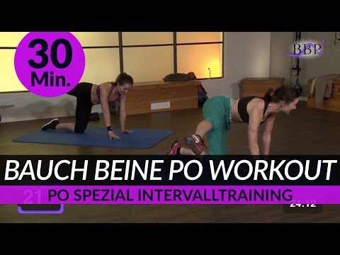 30 Min. Bauch Beine Po (BBP) Workout to tune your Butt