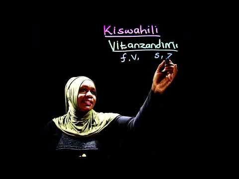 Gredi 5 Kiswahili - Mwalimu Rehema Vitanza Ndimi