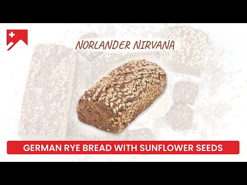 How to Make Perfect Norlander Dark Rye Bread with Sunflower Seeds | SwissBake®