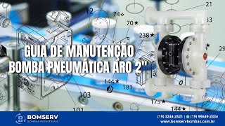 Guia completo de manutenção da Bomba ARO® PD20P (2" Não Metálica) - Bomserv Bombas