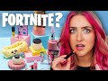 I Bought FORTNITE Makeup for CHEAP