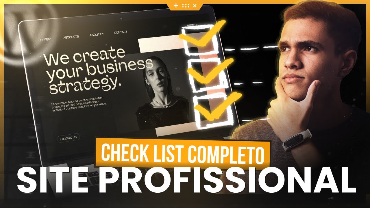 O Checklist COMPLETO para Criar um SITE PROFISSIONAL