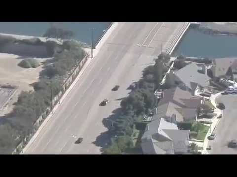 Dramatic High Speed Orange County Police Car Chase 18/06/2017
