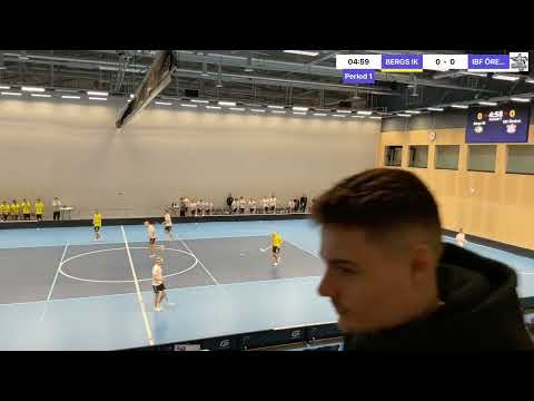 Kval till Allsvenskan.  Bergs IK - IBF Örebro - 3:3. 20250319