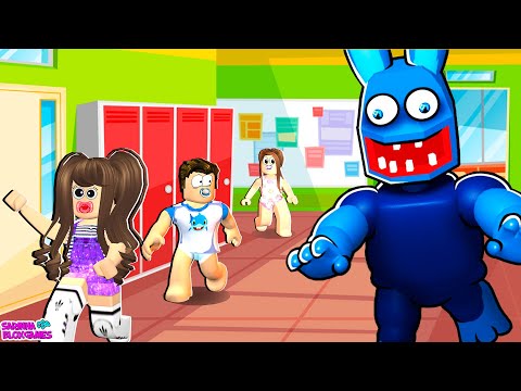 OS BEBÊS ESCAPANDO DA ESCOLA DE MO no ROBLOX - Mo's Academy