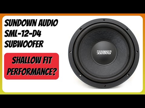 REVIEW (2026): Sundown Audio SML-12-D4 Subwoofer. Features