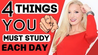 <span class='sharedVideoEp'>020</span> 每日必做讓英語更加流利的4項功課 4 things to study EVERY DAY to become fluent in English