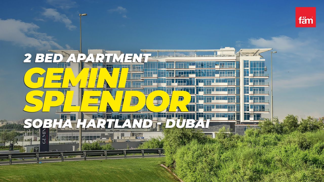 Amazing 2 Bed Apartment in Gemini Splendor, Sobha Hartland - Dubai