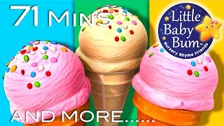 Ice Cream Song | Plus Lots More Nursery Rhymes | 71 Minutes Compilation from LittleBabyBum!
