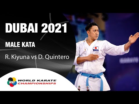 GOLD MEDAL. R. Kiyuna - D. Quintero - 2021 World Championships | WORLD KARATE FEDERATION