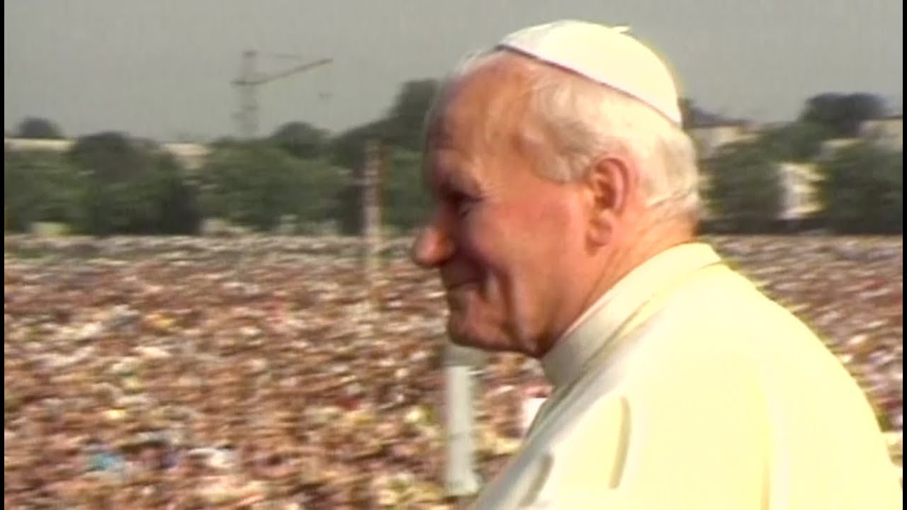 When did Pope John Paul II go to Poland?