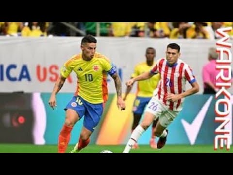 Colombia vs Paraguay Copa America 2024 Partido Completo