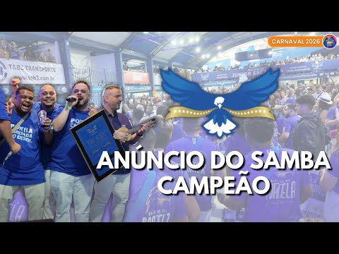 PORTELA 2026 | ANÚNCIO DO SAMBA CAMPEÃO NA FINAL DE SAMBA ENREDO 2026