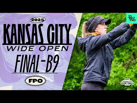2025 Kansas City Wide Open | FPO FINALB9 | Handley, Burge, Hansen, Gannon | Jomez Disc Golf