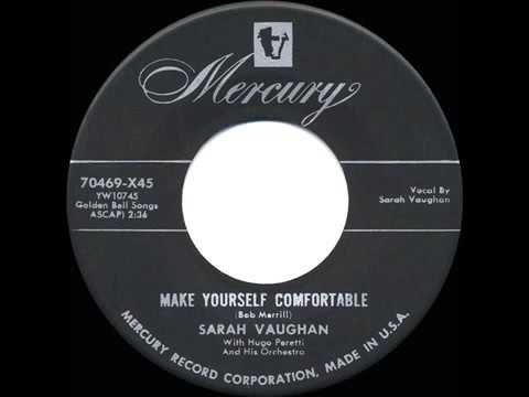 1955 HITS ARCHIVE  Make Yourself Comfortable   Sarah Vaughan