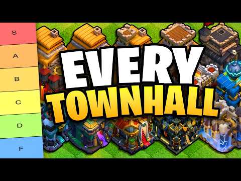 Ranking EVERY Town Hall in Clash of Clans