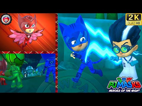 👀🍄PJ Masks Heroes Of The Night #8 💥The Keys to The Museum - 2K Quad HD - 60 FPS Disney JR