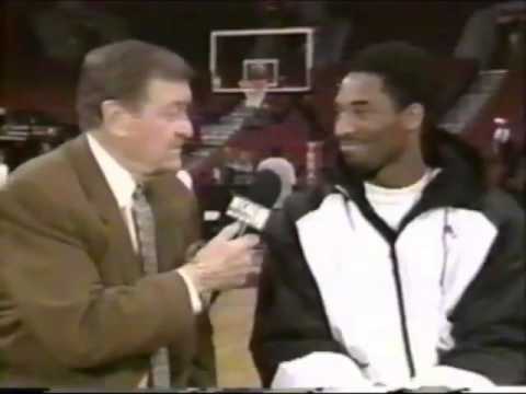 Young Kobe Bryant predicted he still be playing with Lakers 19 or 20yrs