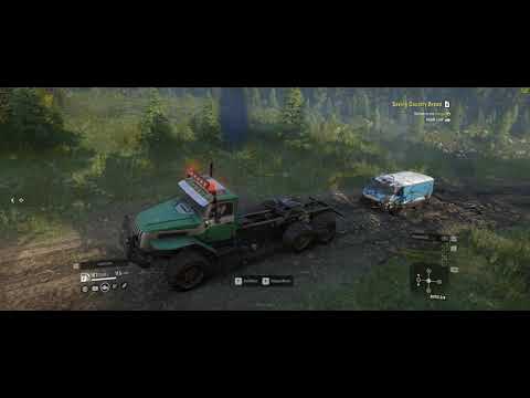 SnowRunner EP.153 Drowned Lands Task : Saving Country Bread