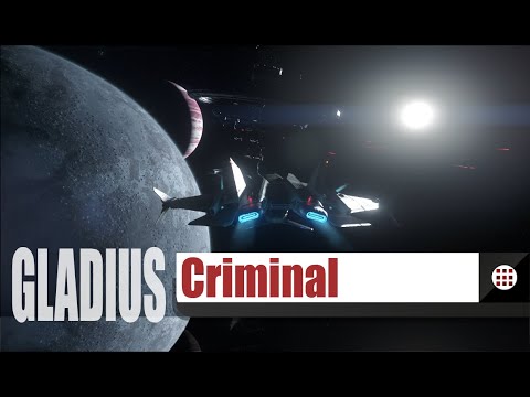 Star Citizen - Gladius | Clearing a crime stat for the first time! I am INNOCENT | Alpha 3.16