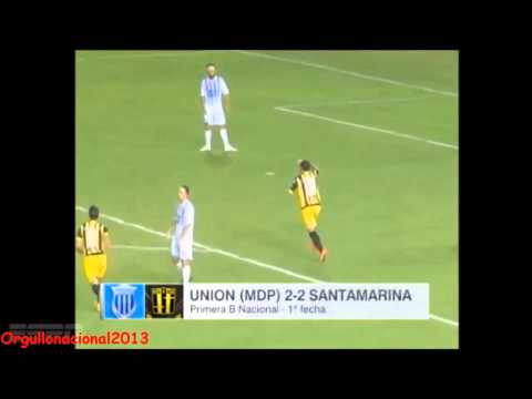 Union Mdp 2 - Ramon Santamarina 2 .Campeonato B Nacional 2015. Fecha 1. Afa Partidos y Copas