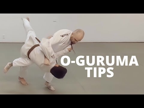 O-Guruma Tips | Riki Judo Dojo — judo technique demonstration