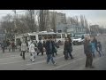 ) Воронеж. Левый берег - Поездка на автобусе по городу 