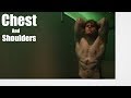 Chest and shoulders with teen bodybuilder - Julek Dziwosz