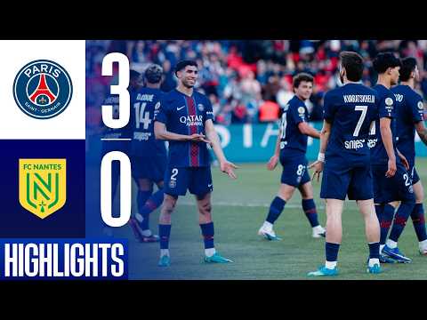 FC PSG Paris Saint Germain 3-0 FC Nantes 