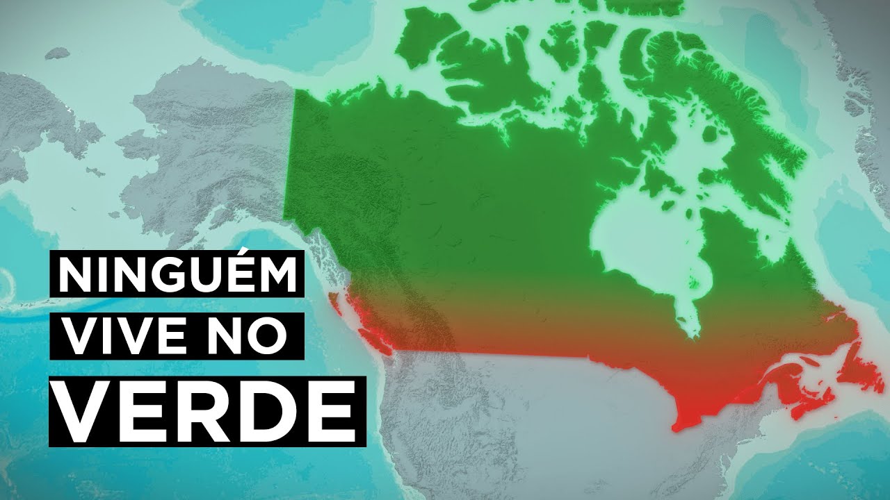 Por que 80% do Canadá é vazio?