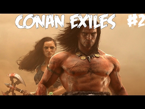 LIIKAA RIEHUMISTA /w J0P - Pelataan Conan Exiles - Osa 2